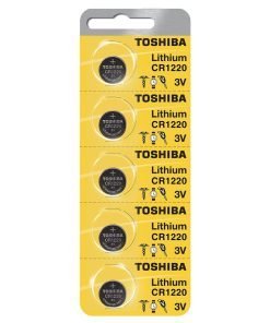 Pila de litio Toshiba CR1220 x5