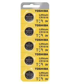 Pila de litio Toshiba CR1616 x5
