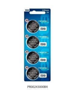 Pila de litio Renata CR2430 x4