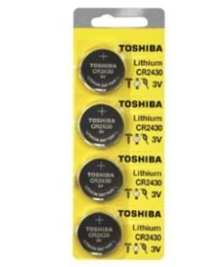 Pila de litio Toshiba CR2430 x4