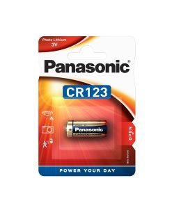 Pila de litio Panasonic CR123A